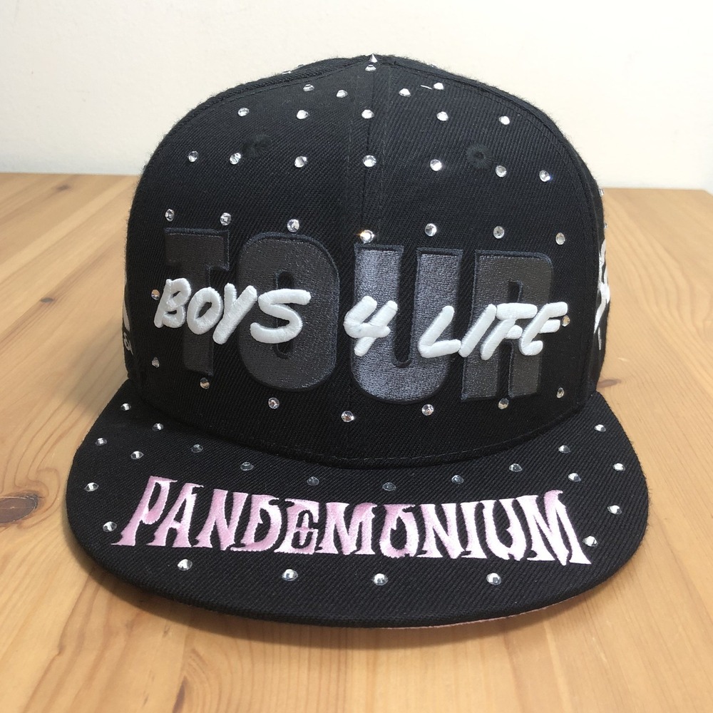 B2K Boys 4 Life Tour 2026 Hat Cap Pandemonium Studded Omarion Boog Fizz Raz B